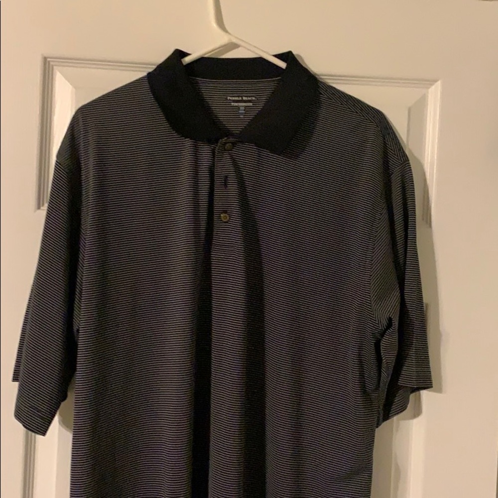 PEBBLE BEACH PERFORMANCE GOLF POLO